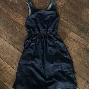 Gap- Jean material dress- size S
